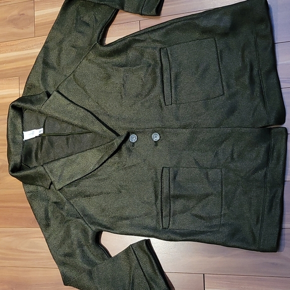 Nwt WYNNE LAYERS Raglan sleeve mesh blazer - Picture 3 of 5